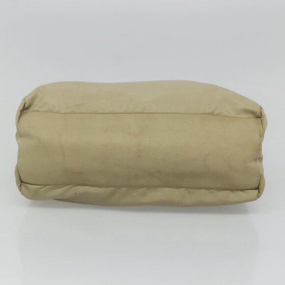 PRADA Hand Bag Nylon Beige Auth bs23980 - Picture 9 of 15